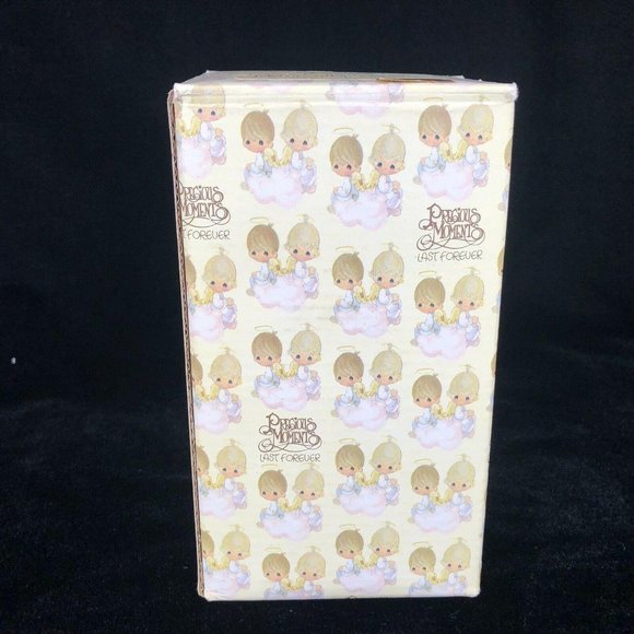 1983 Precious Moments Figurine Let Us Call The Club to Order Jonathan & David - Picture 11 of 11